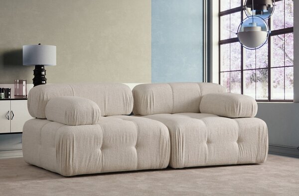 Диван за 2 места Добло Крем 210x105x80 см