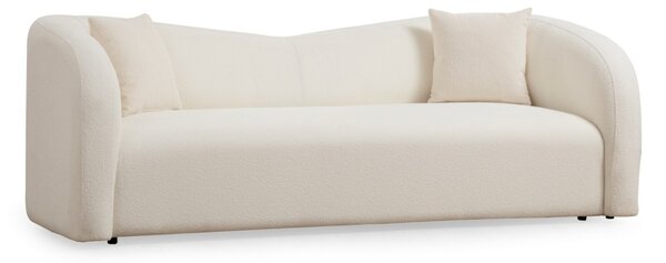 Диван за 3 места Asos Крем 225x76x75 см