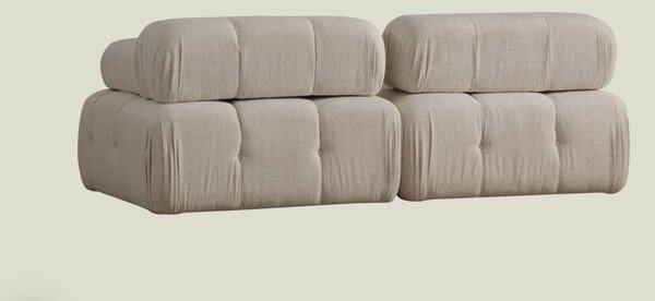 Диван за 2 места Добло Крем 210x105x80 см