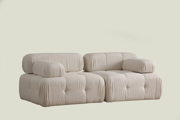 Диван за 2 места Добло Крем 210x105x80 см