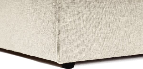 Ъглов диван десен ъгъл Fora Ecru 296x185x66 см