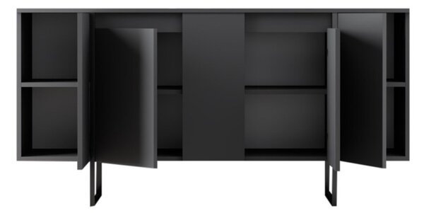 Конзола Лукс Антрацит 160x35x80 см