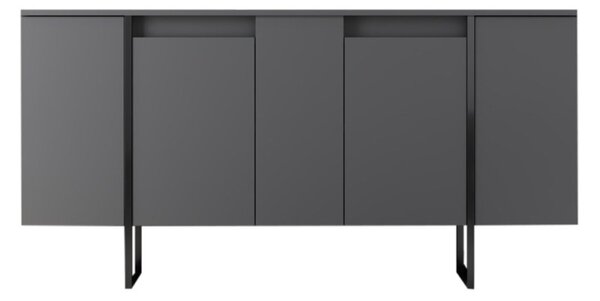 Конзола Лукс Антрацит 160x35x80 см