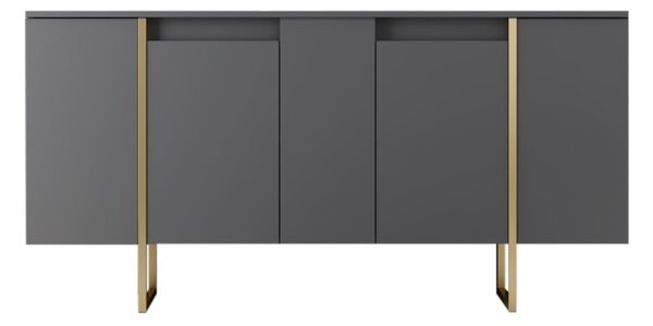 Конзола Лукс Орех 160x35x80 см