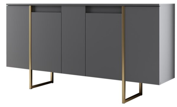 Конзола Лукс Орех 160x35x80 см