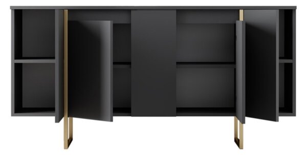 Конзола Лукс Орех 160x35x80 см