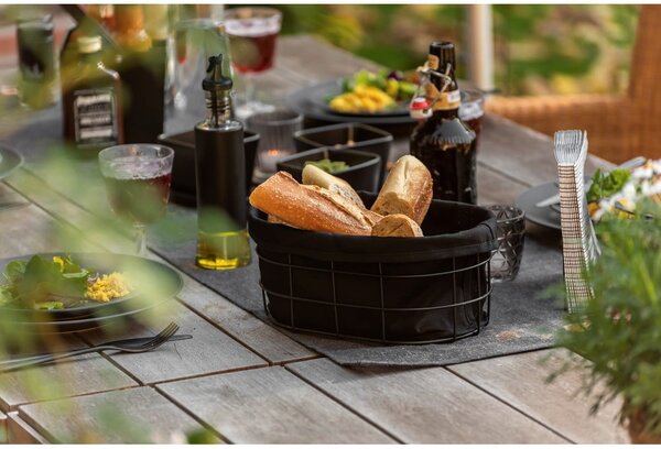 Черна торбичка за сладкиши със стойка Black Outdoor Kitchen Bela - Wenko