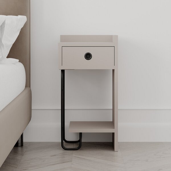 Отворено нощно шкафче Sirius Mocha 32x61x30 см