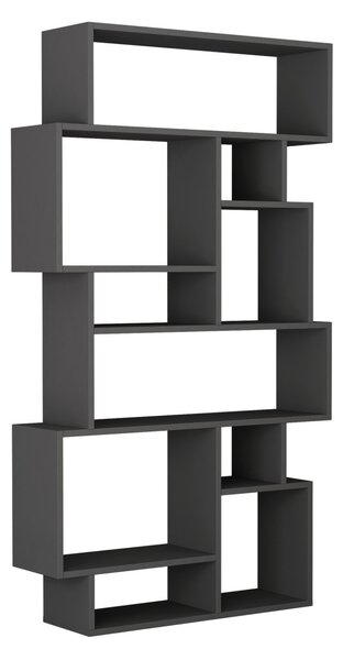 Библиотека Karmato Антрацит 96x168.5x25.5 см