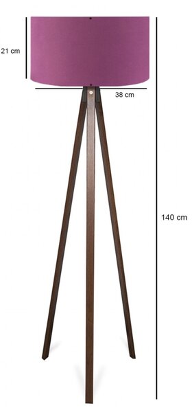 Подова лампа AYD Виолет 21x38x140 см