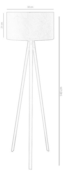 AYD - 2256 Антрацит 140x38x20 cm