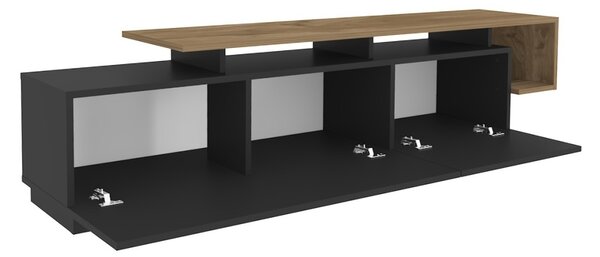 ТВ конзола Пиа Черен 180x46.4x38.9 см