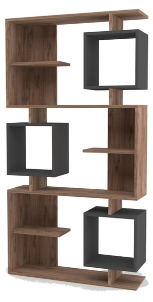 Библиотека Икардии в зелено 90x171.9x24.6 см