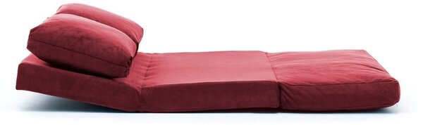 Разтегателен диван за 2 места Taida Кафяв 120x68x26 см