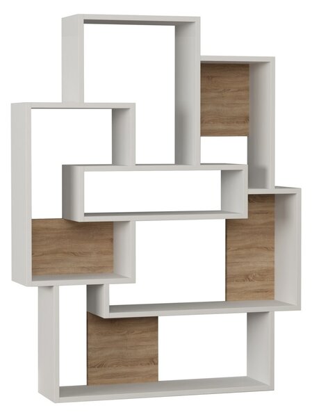 Библиотека Барце Бял 101x132x22 см