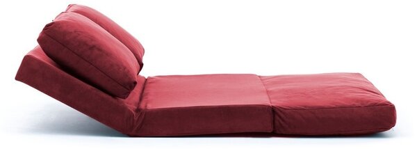 Разтегателен диван за 2 места Taida Кафяв 120x68x26 см