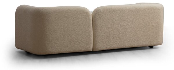 Диван за 3 места Виктория Крем 228x74x90 см