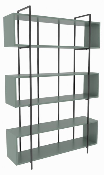 Библиотека Bruti в цвят Зелен 120x180x29.6 см