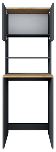 Шкаф за пералня KD101 Орех 65x183.6x60 см