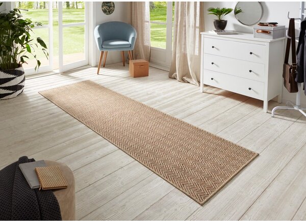 Кафяв мокет 500, 80 x 250 cm Nature - BT Carpet