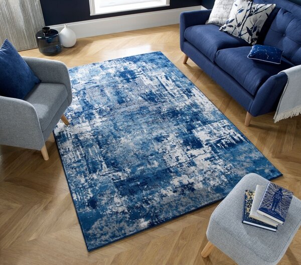 Килим Wonderlust тъмносин 120X170 см, Flair Rugs