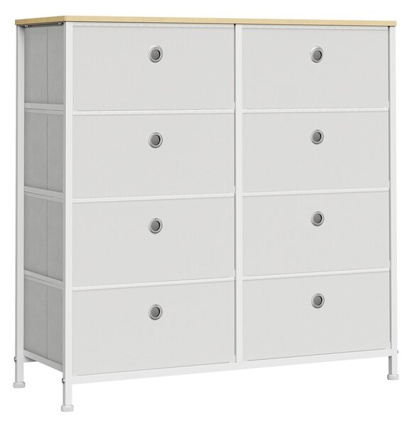 Комод Songmics Бял 80x30x81.5 см