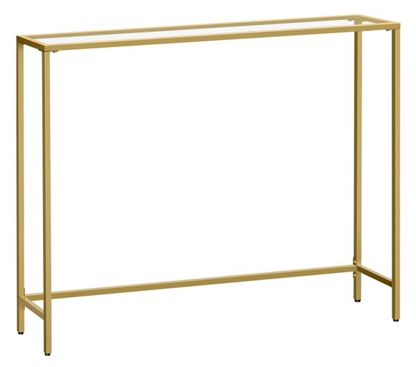 Конзола Vasagle Златна 100.5x20x80 см