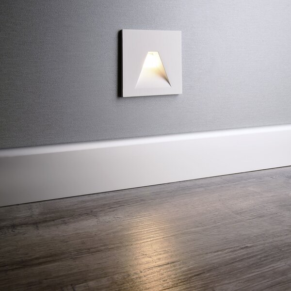 Deko-Light LED осветление за вграждане SET Alwaid, бяло 8 x cm ъгъл 2 700 K, Бял, Коридор, Алуминий, Модерен, Ъглово вградено осветление
