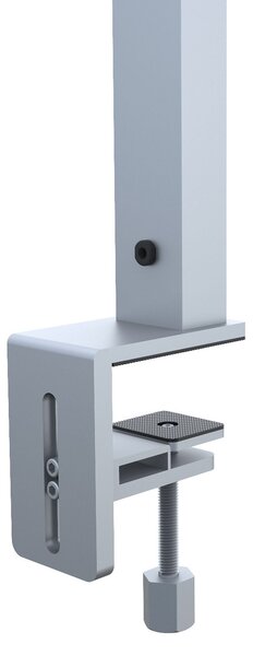 DOTLUX LED сензорна светлина за скоба STYLEdesk, бяла, 80 W 4000 K, Затъмняване, Бял, кабинет / офис, Алуминий, Модерен, Маса бюро