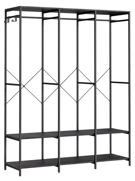 Закачалка Songmics черна 141x40x180 см