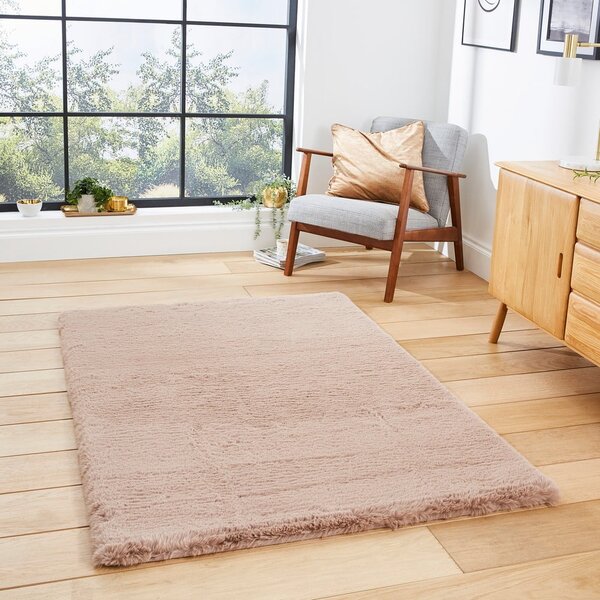 Светлокафяв килим Super Teddy, 80 x 150 cm Super Teddy - Think Rugs