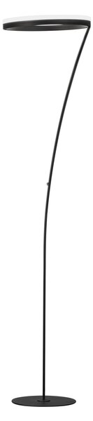FISCHER & HONSEL LED стояща лампа Sirko, пясъчно черна, височина 177 cm, метал, CCT, Затъмняване, Черен, Дневна/трапезария, Метал, Модерен
