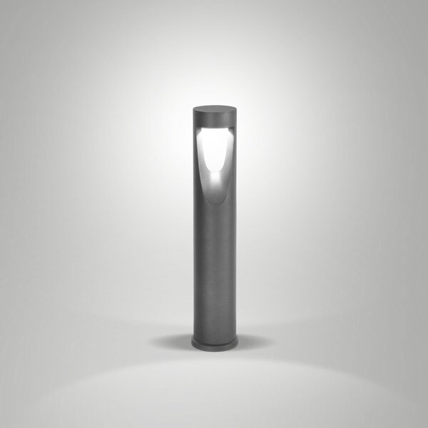 Fabas Luce LED осветление за пътеки Teo, 60 cm височина, черен, метал, IP65, Черен, Алуминий, Модерен