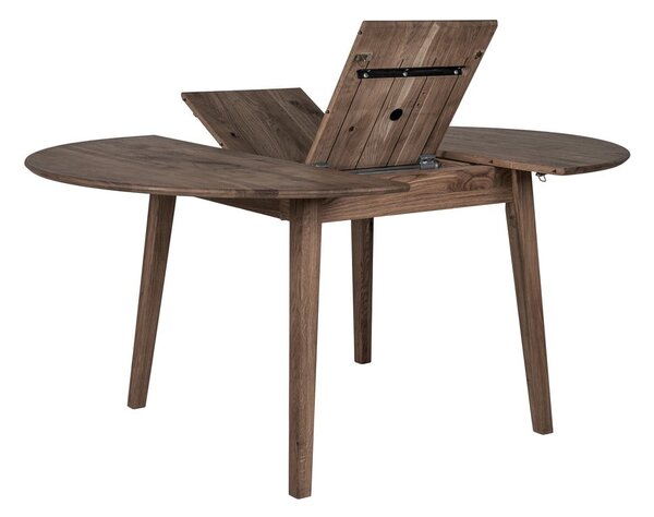 Кръгла сгъваема маса за хранене от дъбова дървесина ø 118 cm Metz - House Nordic