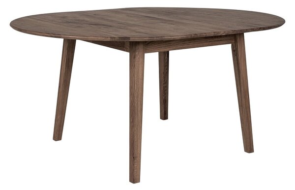 Кръгла сгъваема маса за хранене от дъбова дървесина ø 118 cm Metz - House Nordic