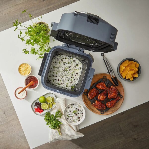 Мултикукър под налягане NINJA ON400EU, 1760W, 5.7L, Speedi Meals, 10 програми, Сив