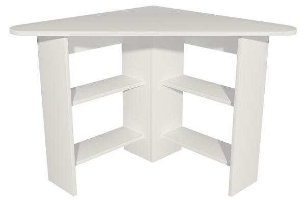 Ъглово бюро Corner White 80x73.8x80 cm