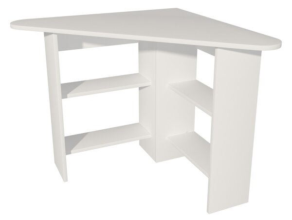 Ъглово бюро Corner White 80x73.8x80 cm