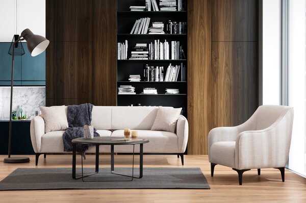 Диван с 3 места Belissimo Bej 220x67x95 cm