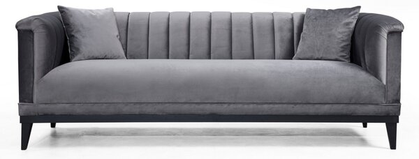 Диван с 3 места Trendy Dark grey 225x79x89 cm