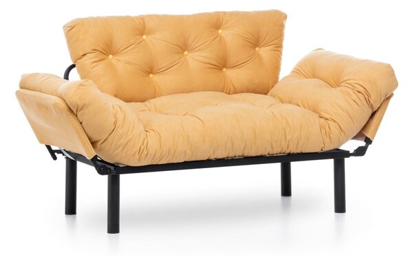 Двуместен разтегателен диван Nitta Mustar 187x70 cm