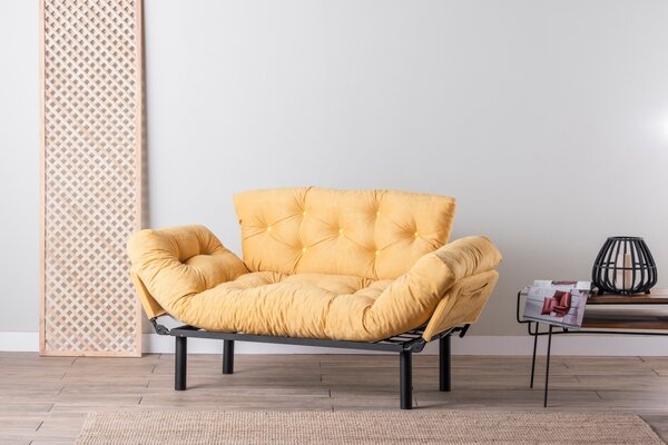 Двуместен разтегателен диван Nitta Mustar 187x70 cm