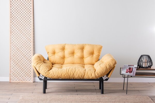 Двуместен разтегателен диван Nitta Mustar 187x70 cm