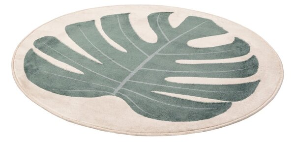 Зелено-бежов детски килим ø100 cm Deliciosa Malachite – FD