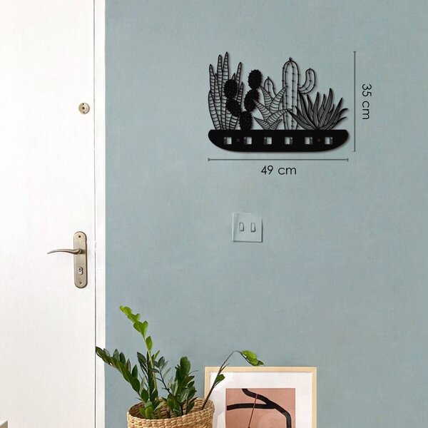 Cactus Закачалка за кактуси APT612 Черно 68x44 cm