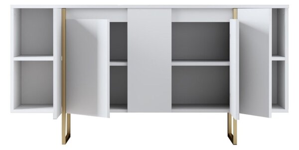 Конзола Luxe White 160x35x80 cm