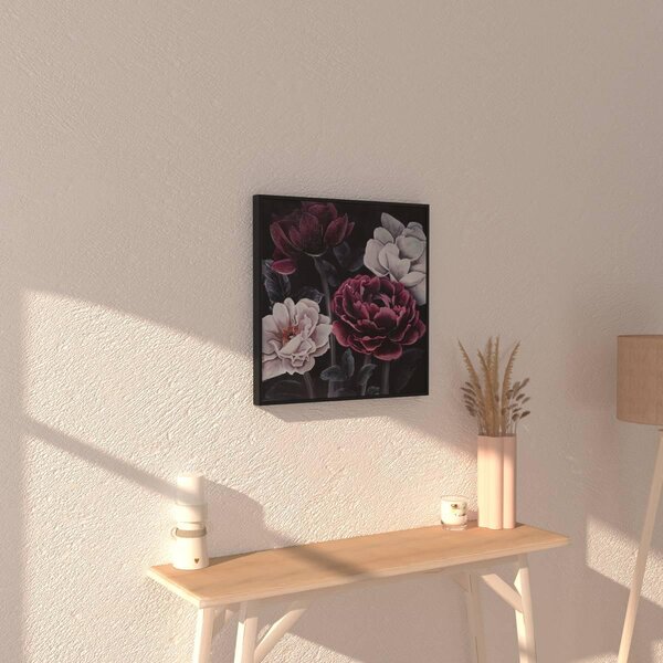Картина atmosphera Black Flower, 58x58 cm