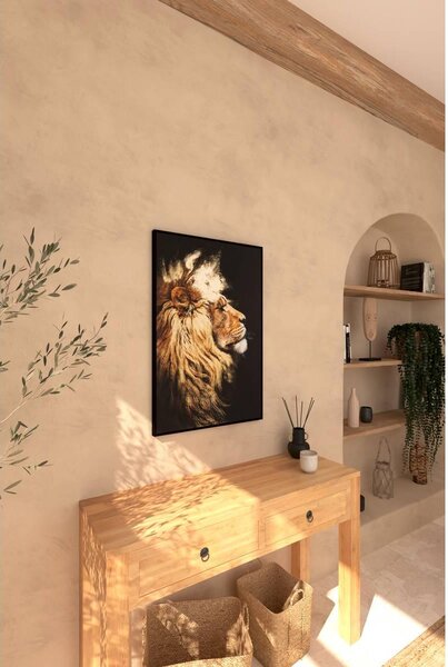 Картина atmosphera Lion, 60x90 cm