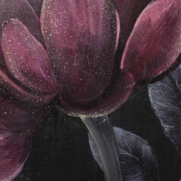 Картина atmosphera Black Flower, 58x58 cm