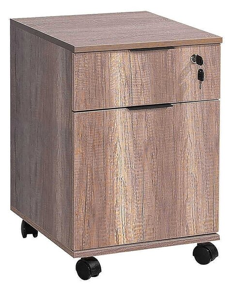Fiset RKM - 311 Офис шкаф с колелца, светъл орех 41x61x45 cm
